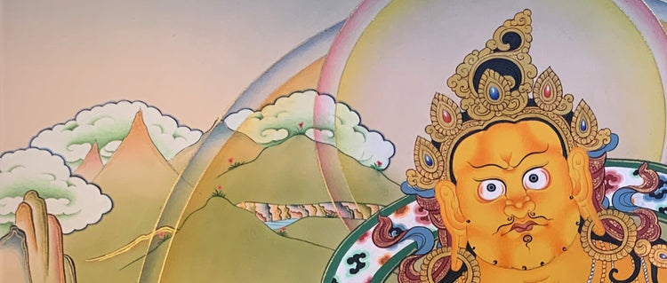 Jambhala Thangkas - The Thangka