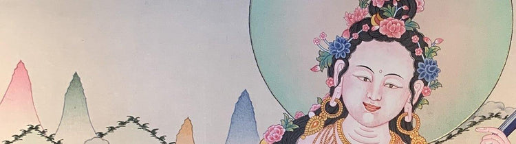 Sarasvati Thangkas - The Thangka