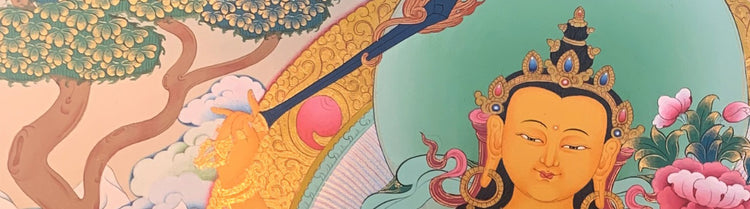 Manjushri Thangkas - The Thangka