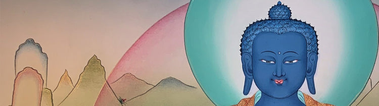 Medicine Buddha Thangkas - The Thangka