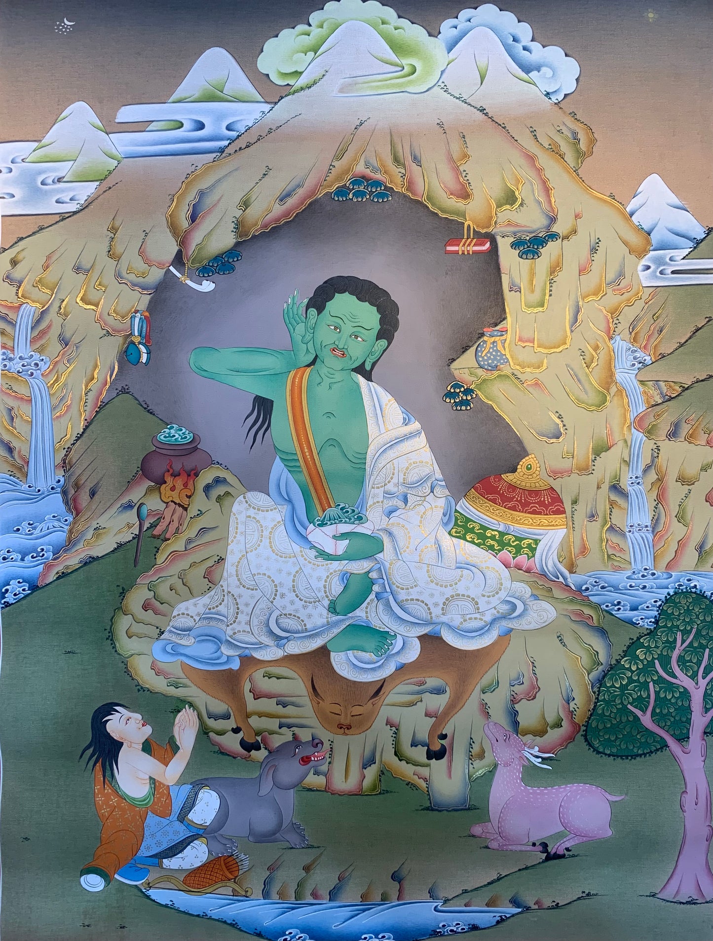 Milarepa Thangka Painting 50*40