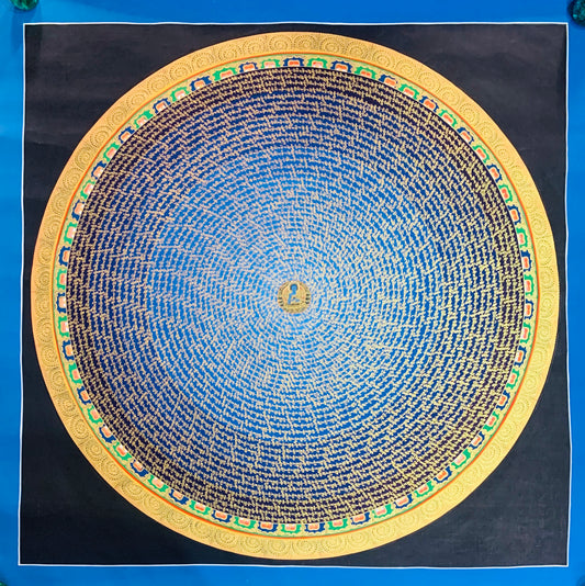 Mantra Mandala Thangka Painting 100*100
