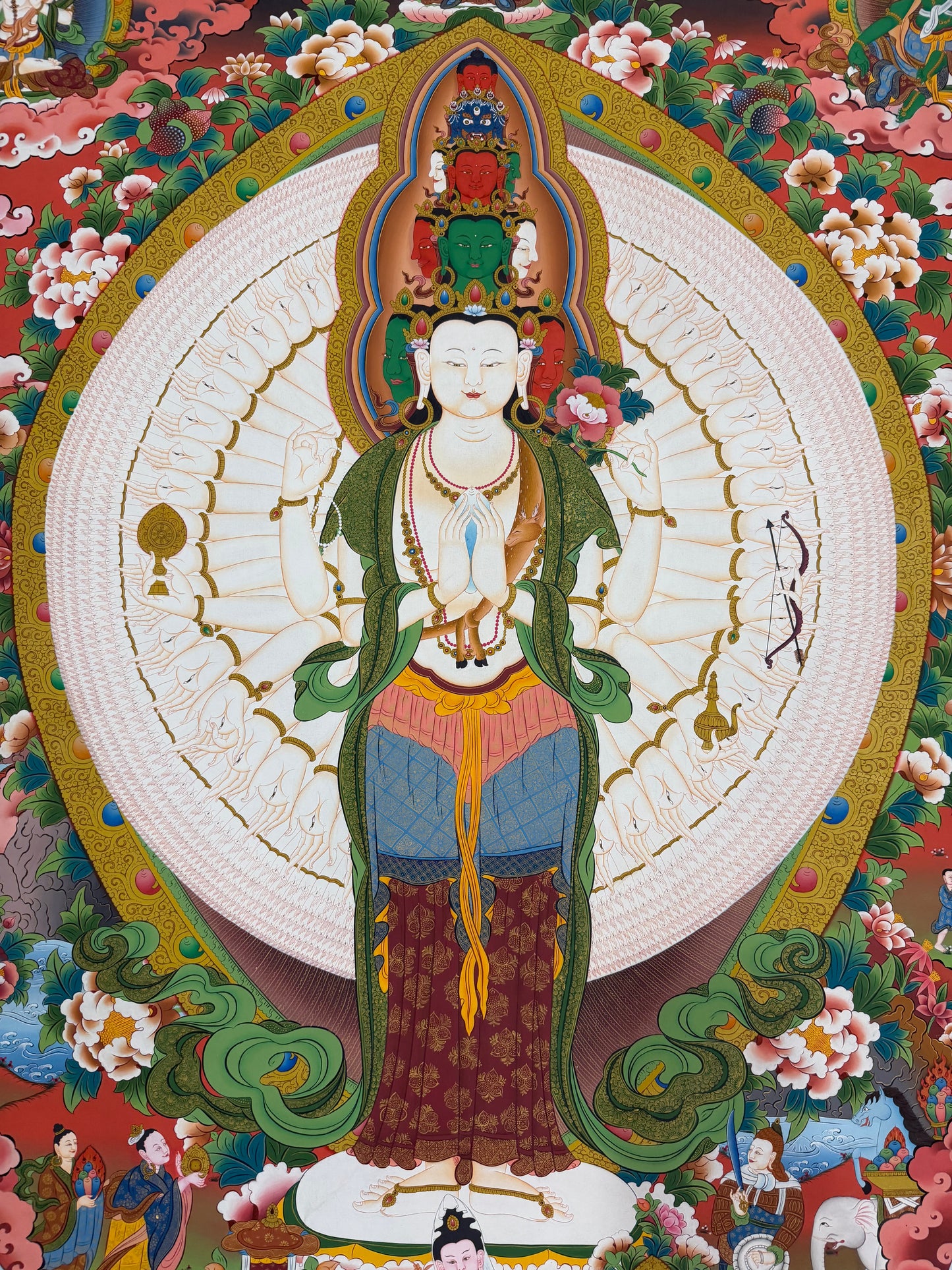 Avalokiteshvara Thangka Painting 120*90