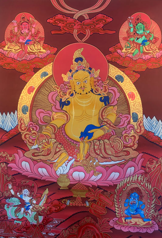 Jambhala Thangka Painting 60*45