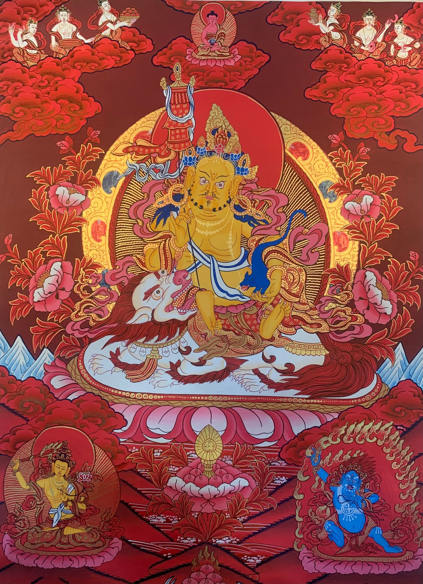 Jambhala Thangka Painting 60*45