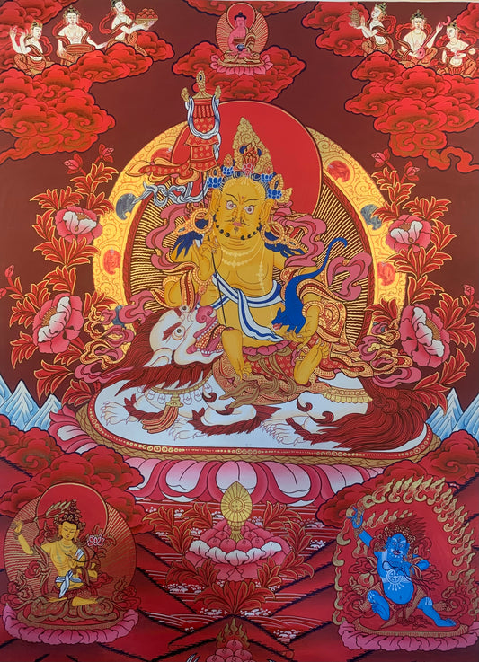 Jambhala Thangka Painting 60*45