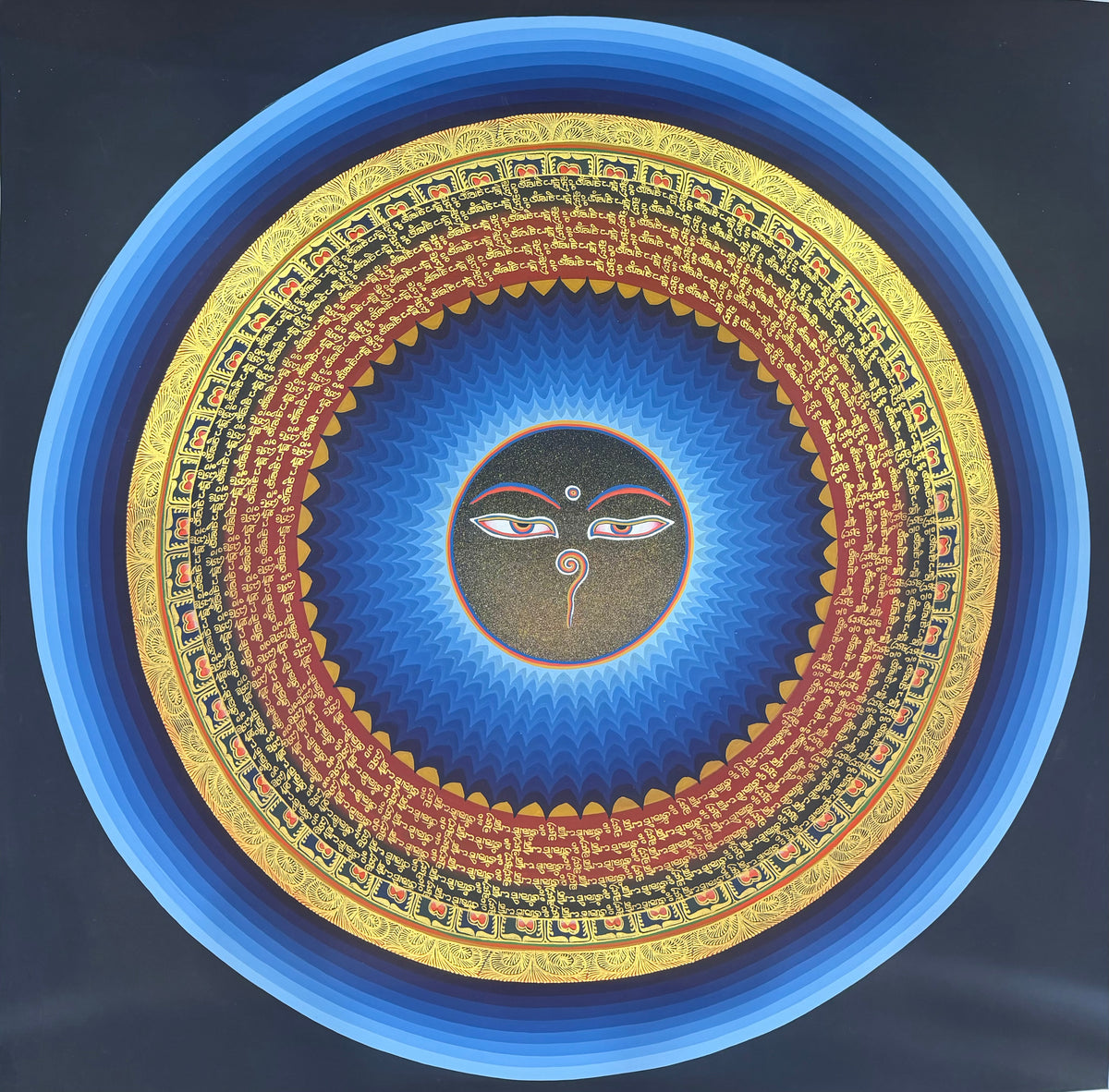 Mantra Mandala Thangka Painting 70*70
