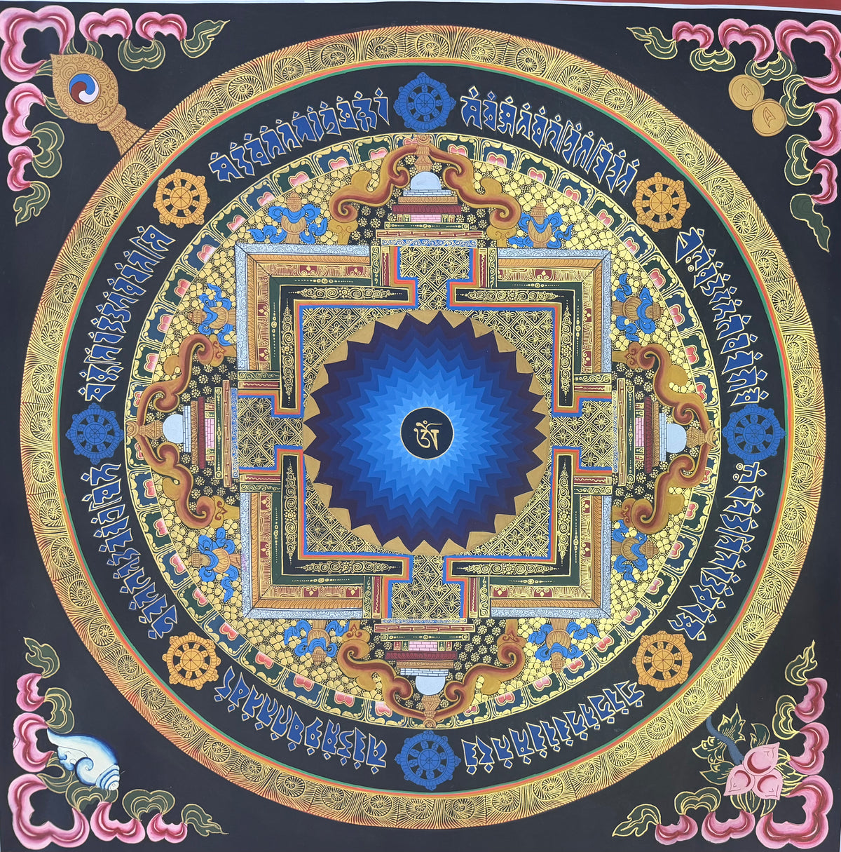 Mantra Mandala Thangka Painting 70*70