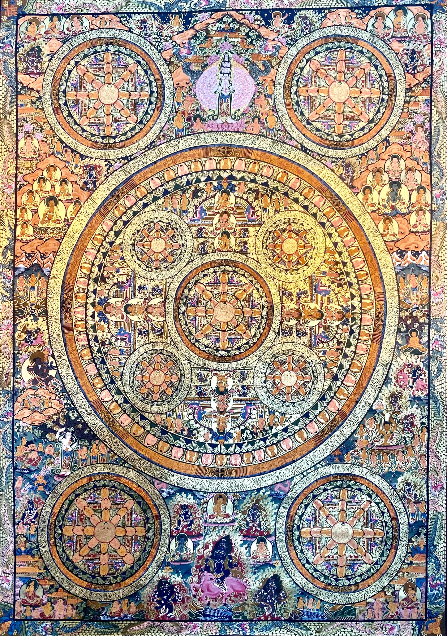 Cuadro Buda Mandala Thagka 75 * 60