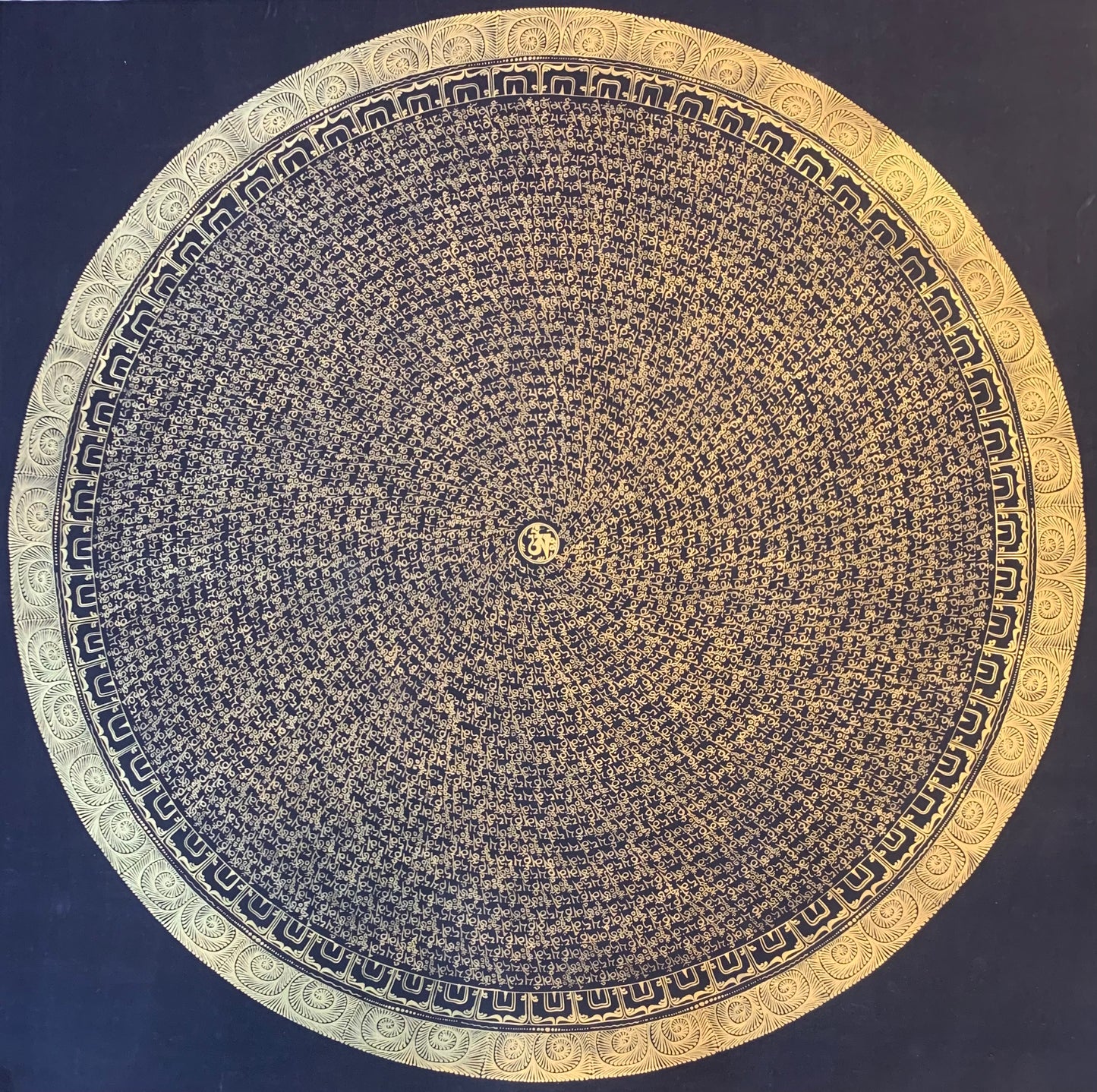 Mantra Mandala Thangka Painting 100*100
