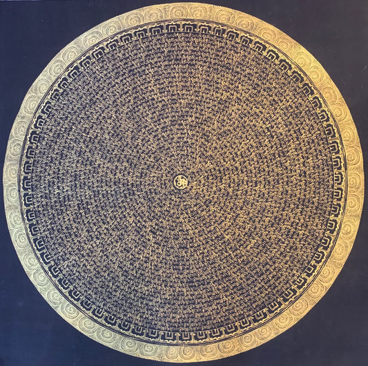 Mantra Mandala Thangka Painting 100*100