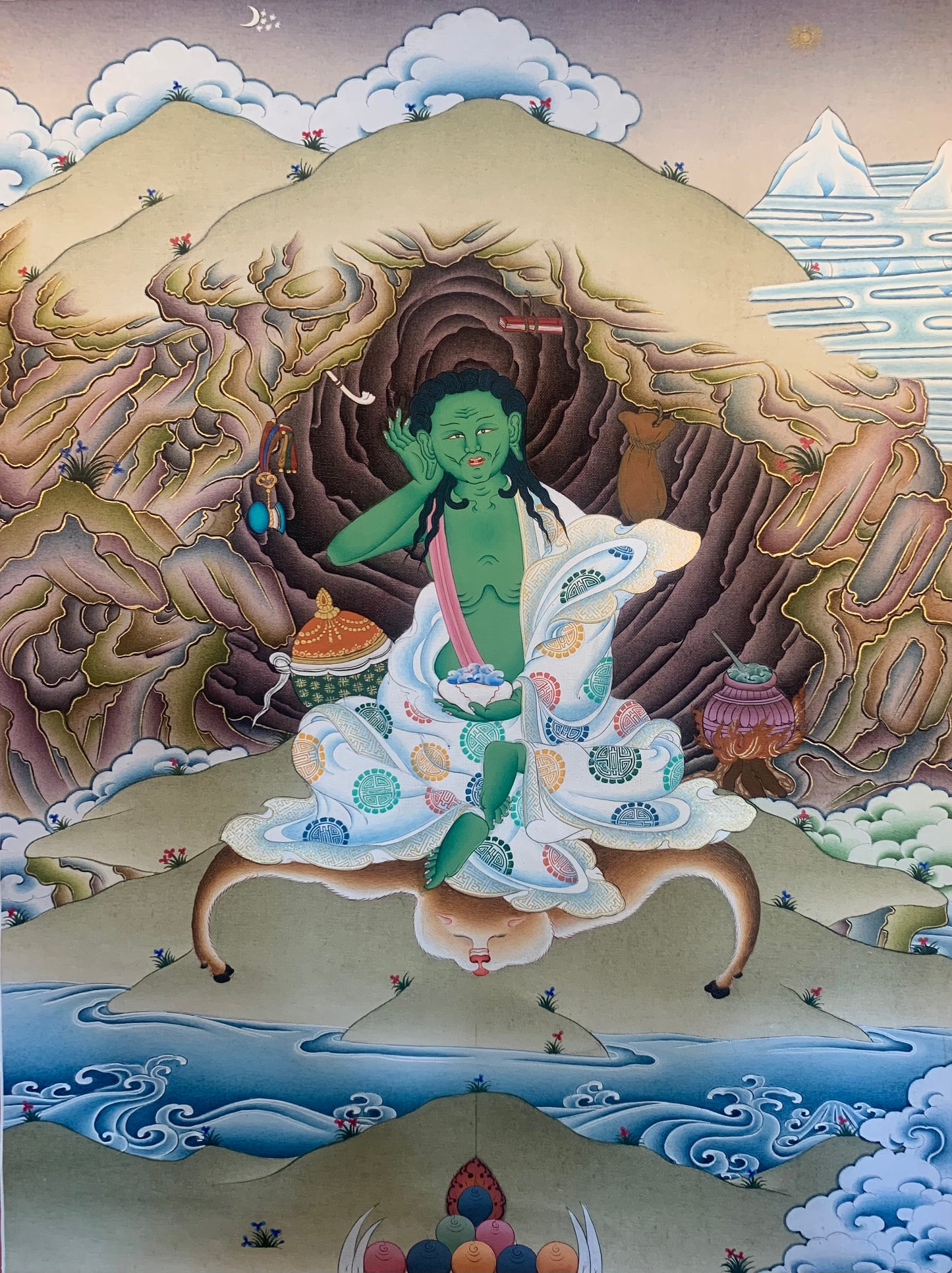 Milarepa Thangka Painting 40*30