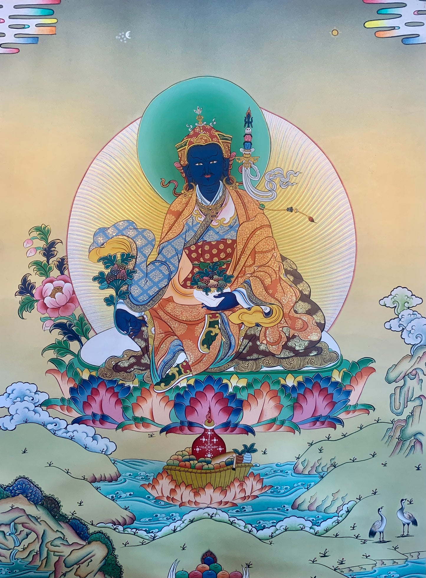 Guru Rinpoche Thangka Painting 50*40