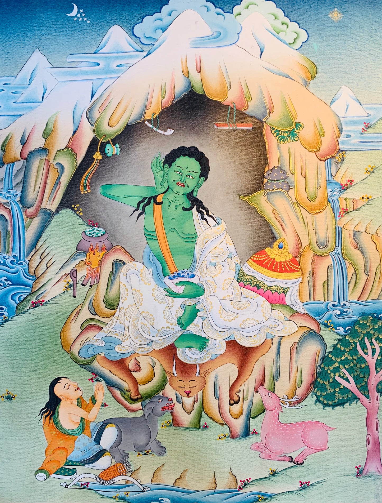 Milarepa Thangka Painting 40*30