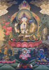Chenrezig Thangka Painting 56*41 - The Thangka