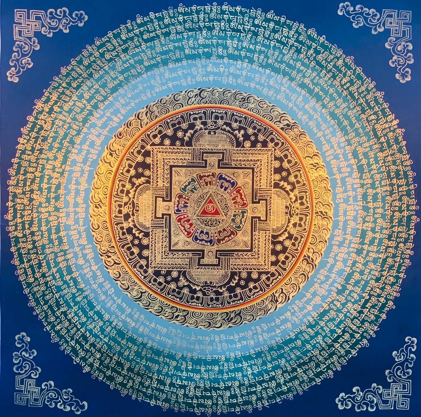 Mantra Mandala Thangka Painting 50*50 - The Thangka