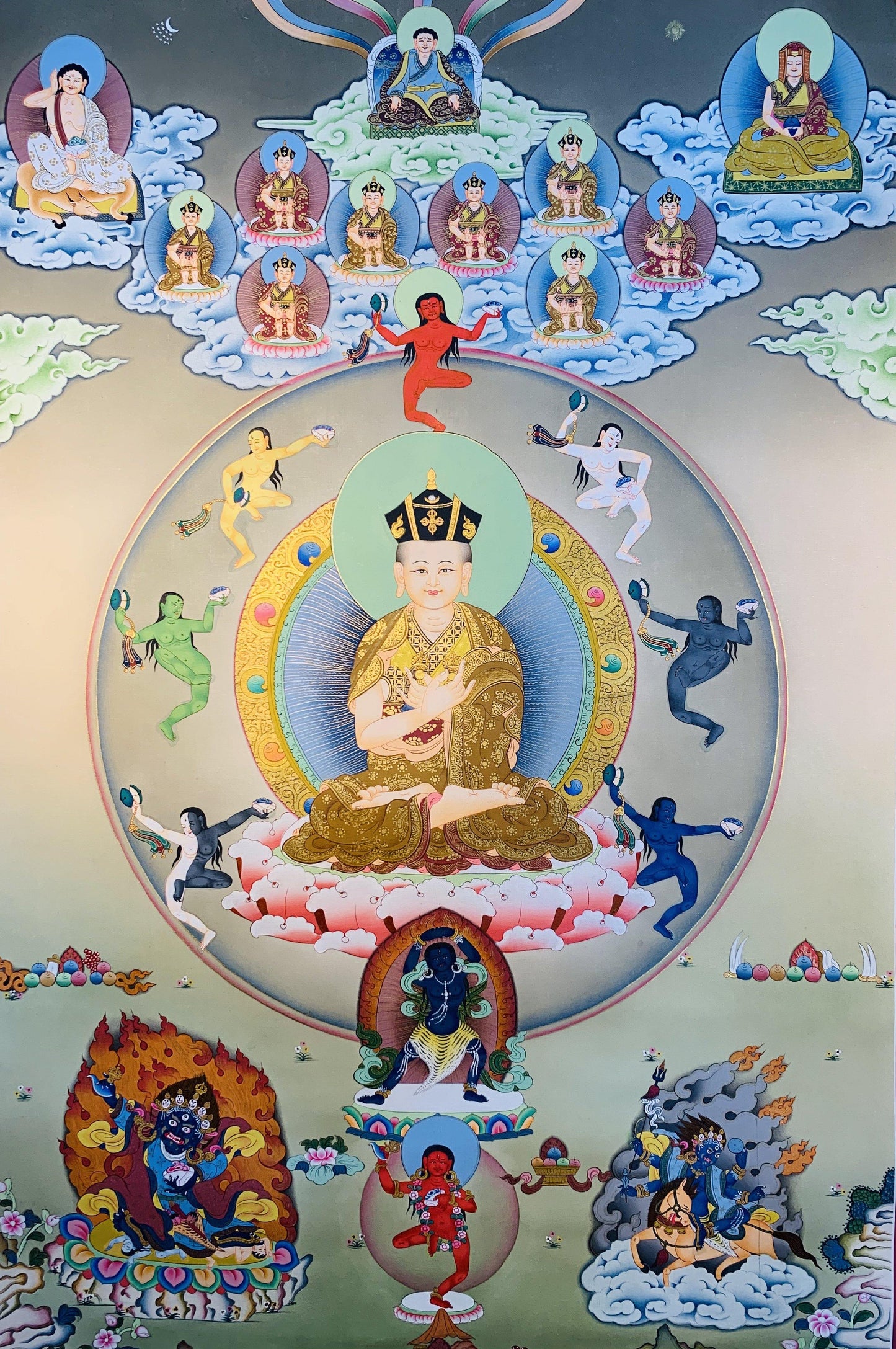 8th Karmapa Mikyo Dorje Thangka Painting 60*42 - The Thangka