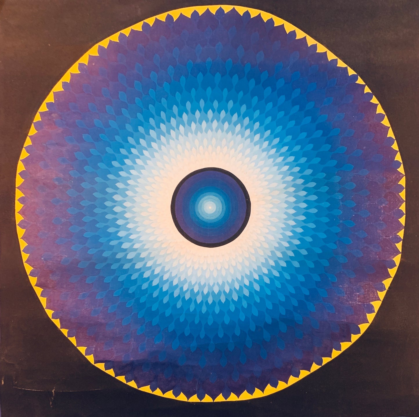 Lotus Mandala Thangka 44*44 - The Thangka