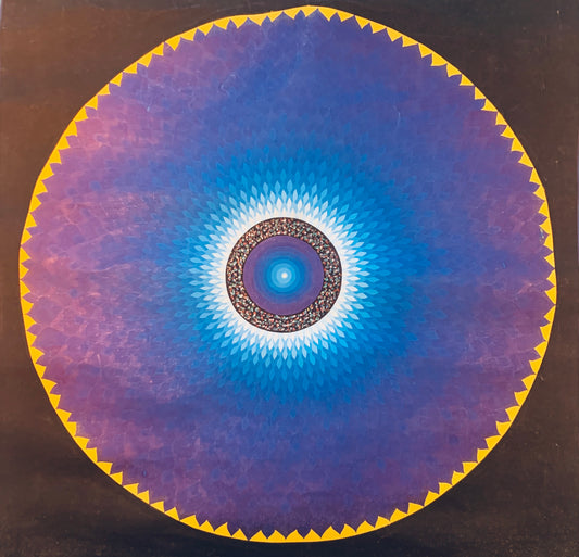 Lotus Mandala Thangka Painting 43*43 - The Thangka
