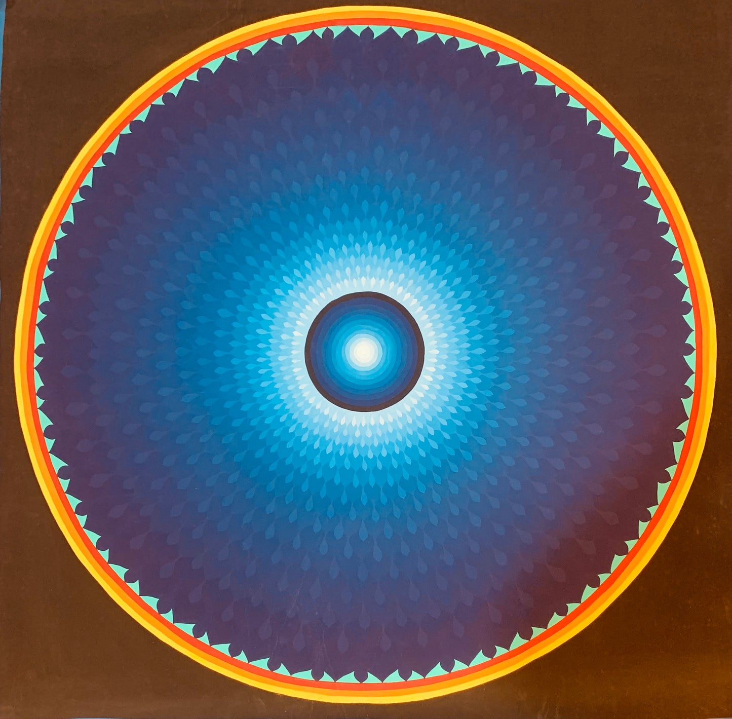 Lotus Mandala Thangka 96*96 - The Thangka