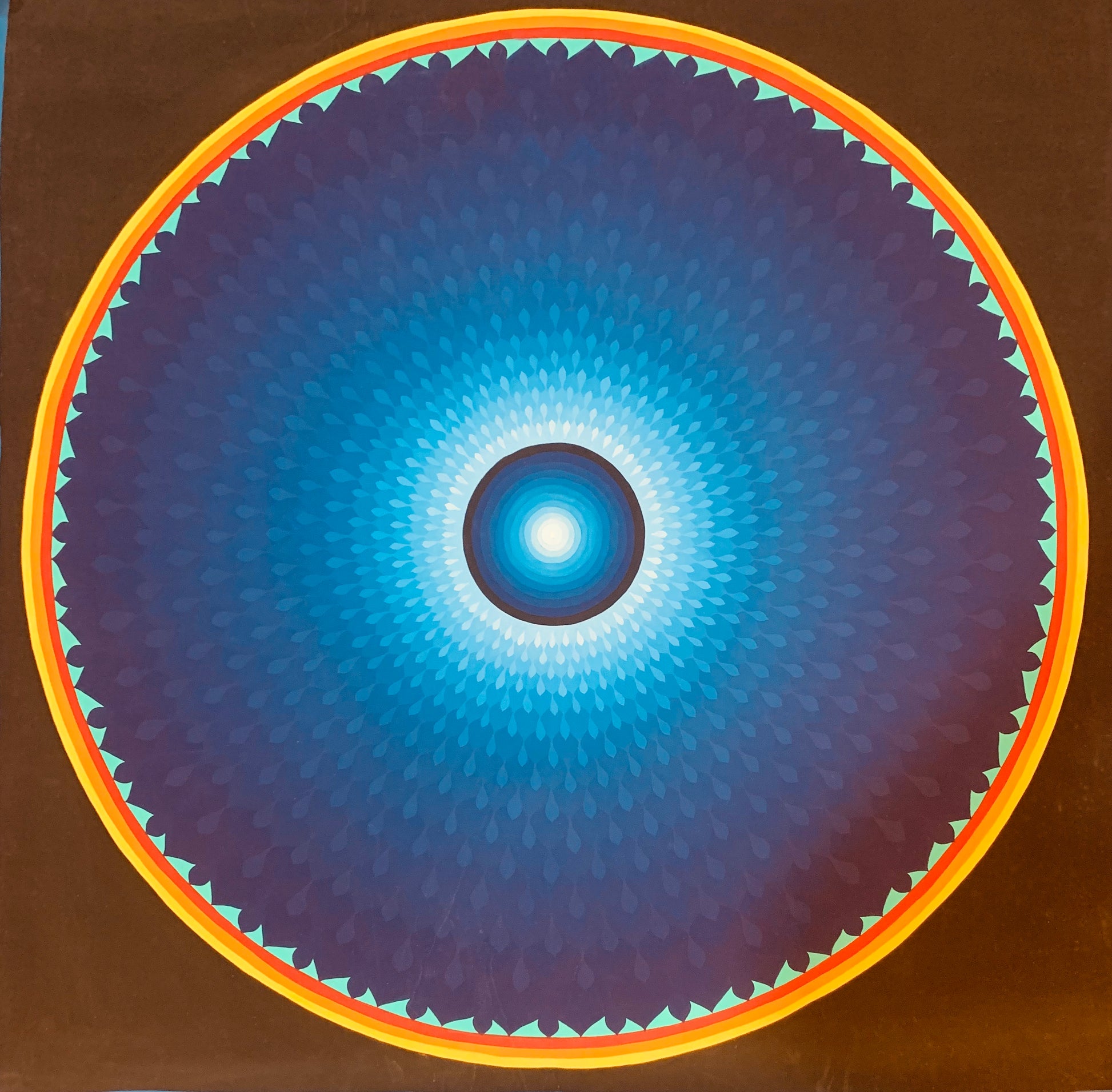 Lotus Mandala Thangka 96*96 - The Thangka