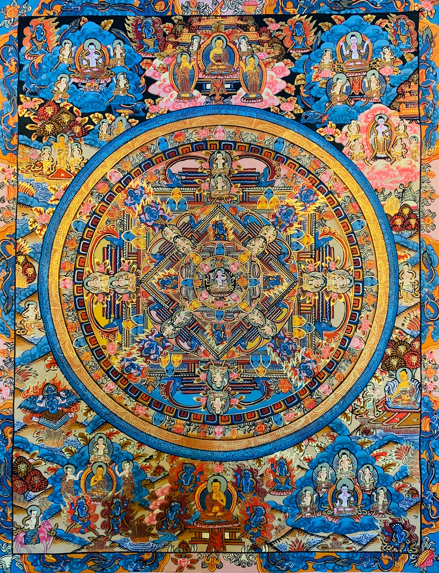 Buddha Mandala Thagka Painting 50*40 - The Thangka