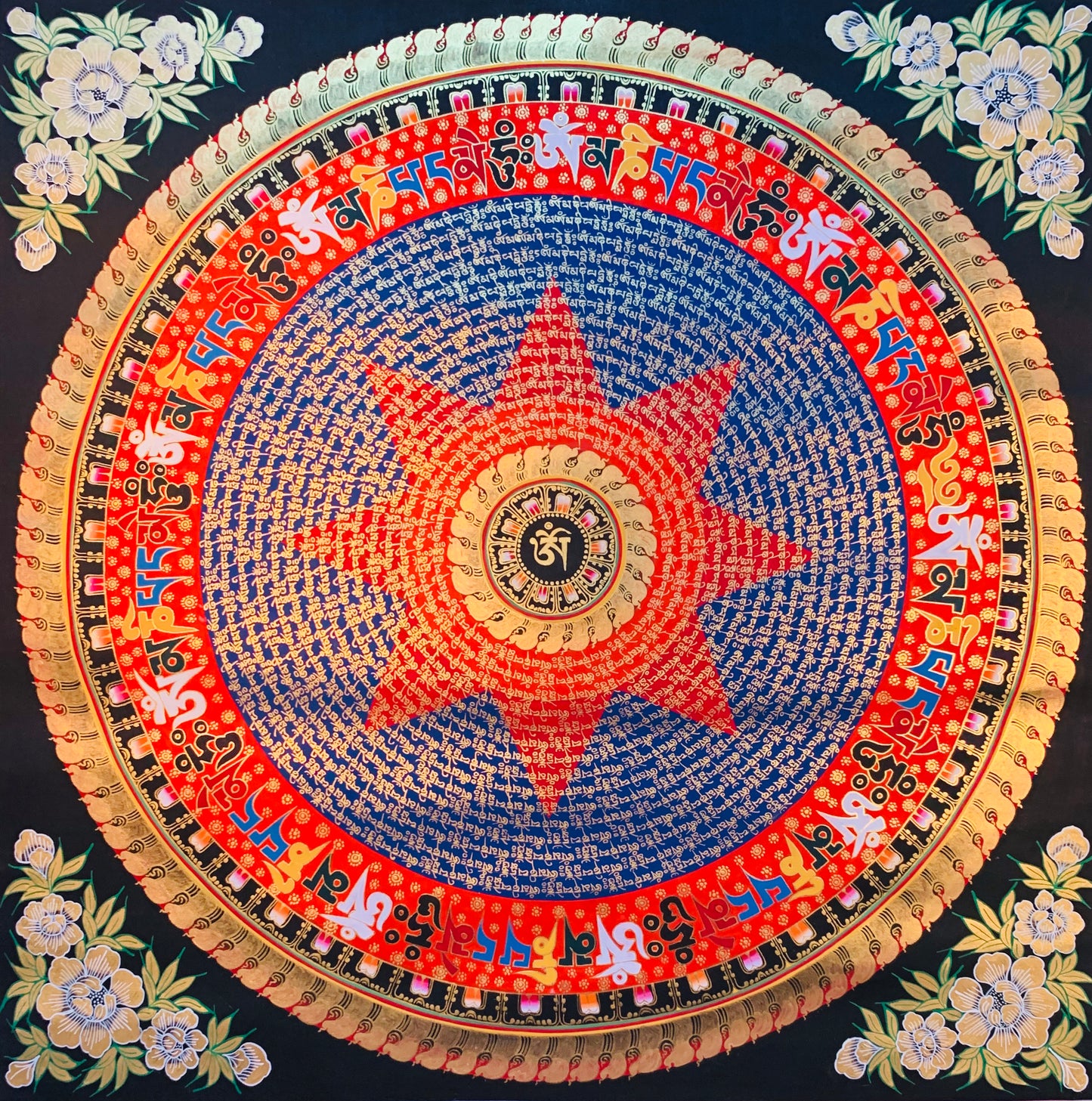 Mantra Mandala Thangka Painting 70*70 - The Thangka