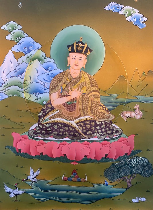 8th Karmapa  Mikyo Dorje Thangka Painting 50*42
