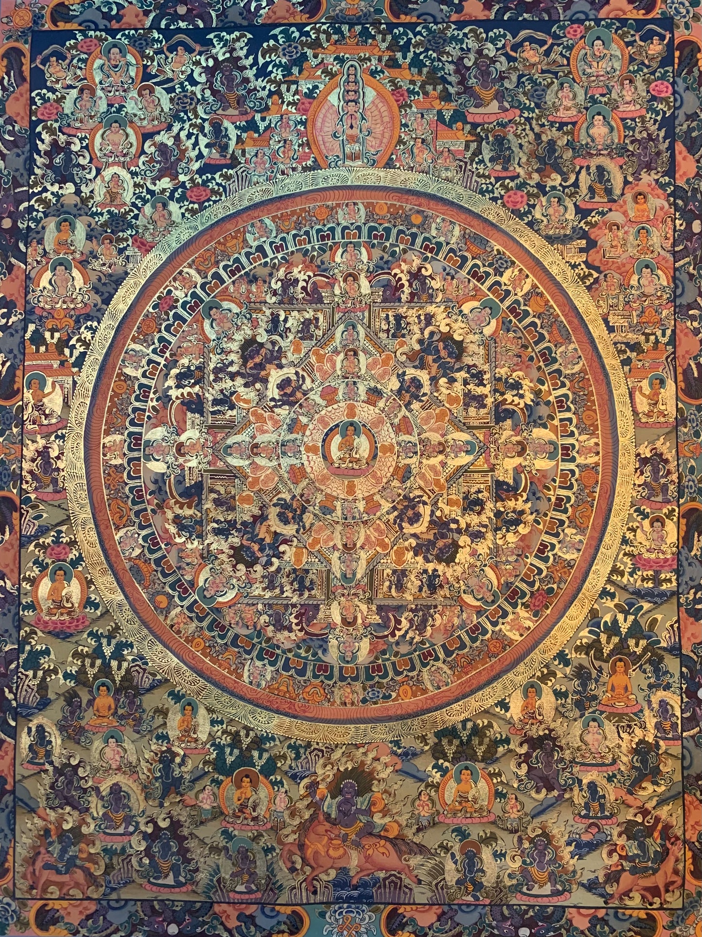 Buddha Mandala Thagka Painting 60*48