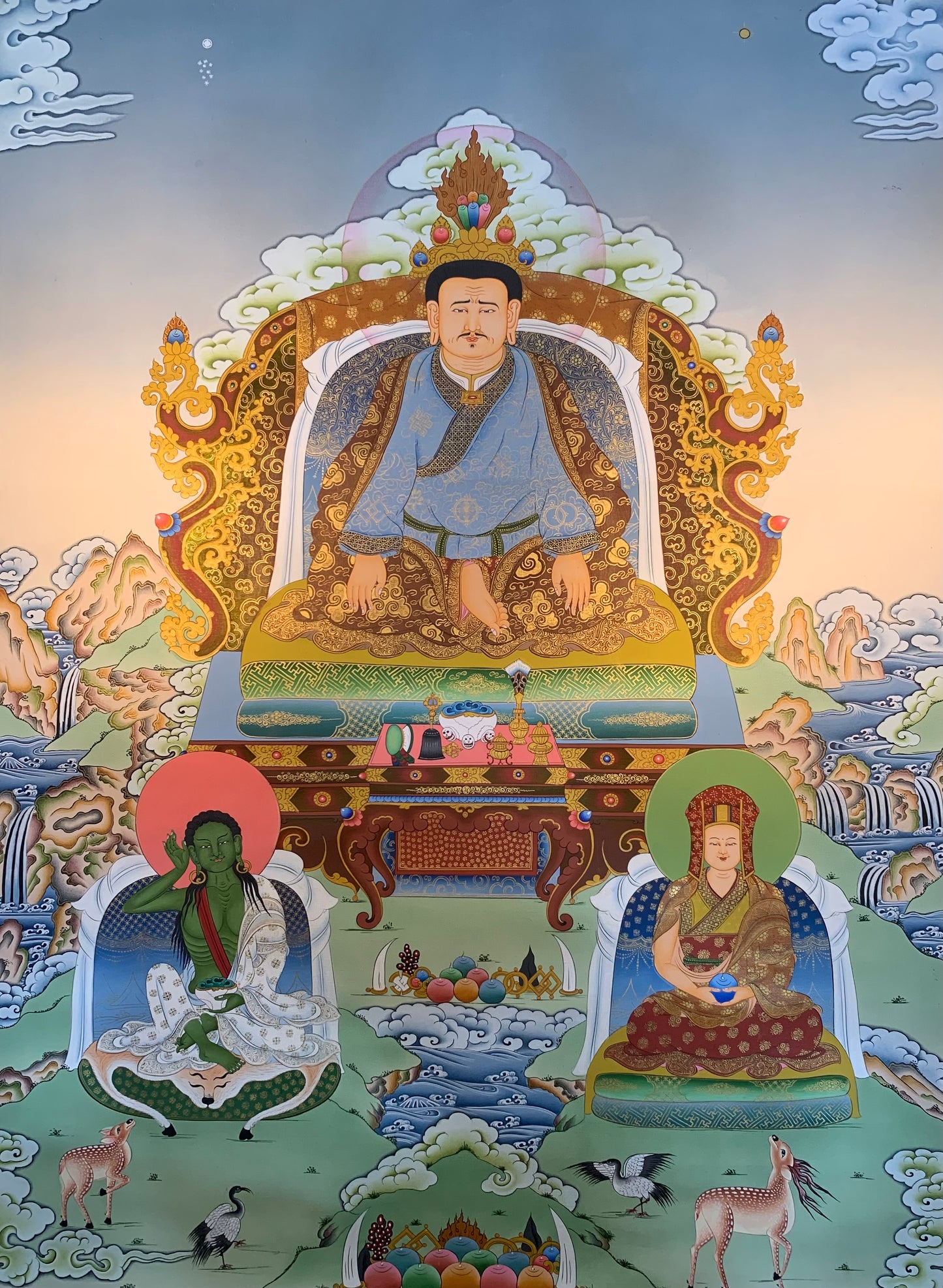 Marpa Chokyi Lodro Thangka Painting 75*50