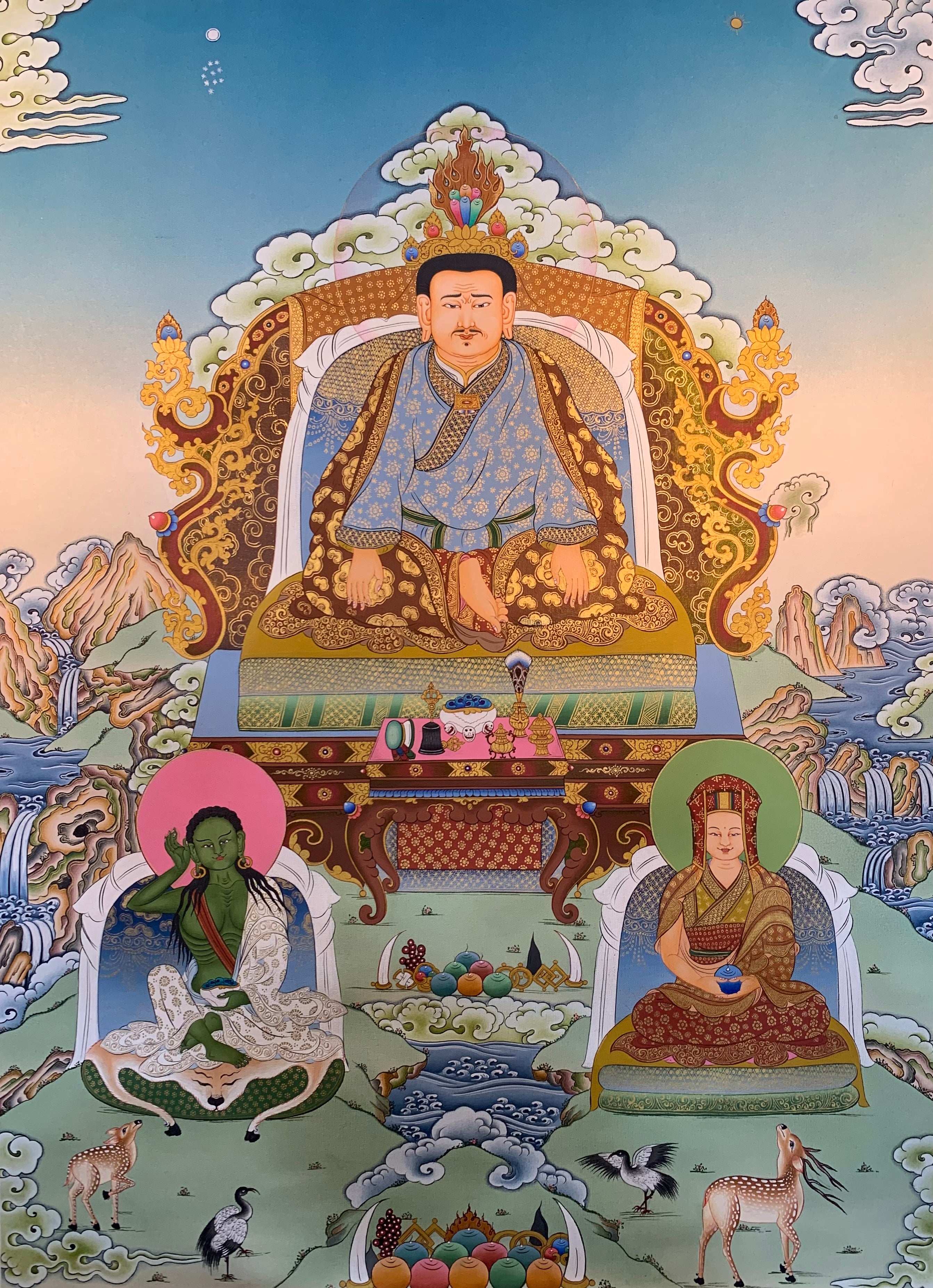 Marpa Chokyi Lodro Thangka Painting 52*40
