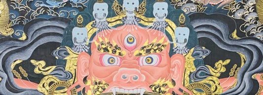 Description of the Wheel of Life Thangka Painting - The Thangka