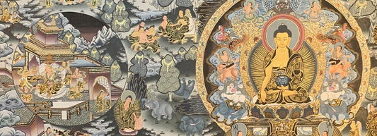 The Life Of Buddha In Traditional Thangka Paintings