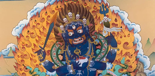 Mahākāla: The Fierce Protector of Wisdom