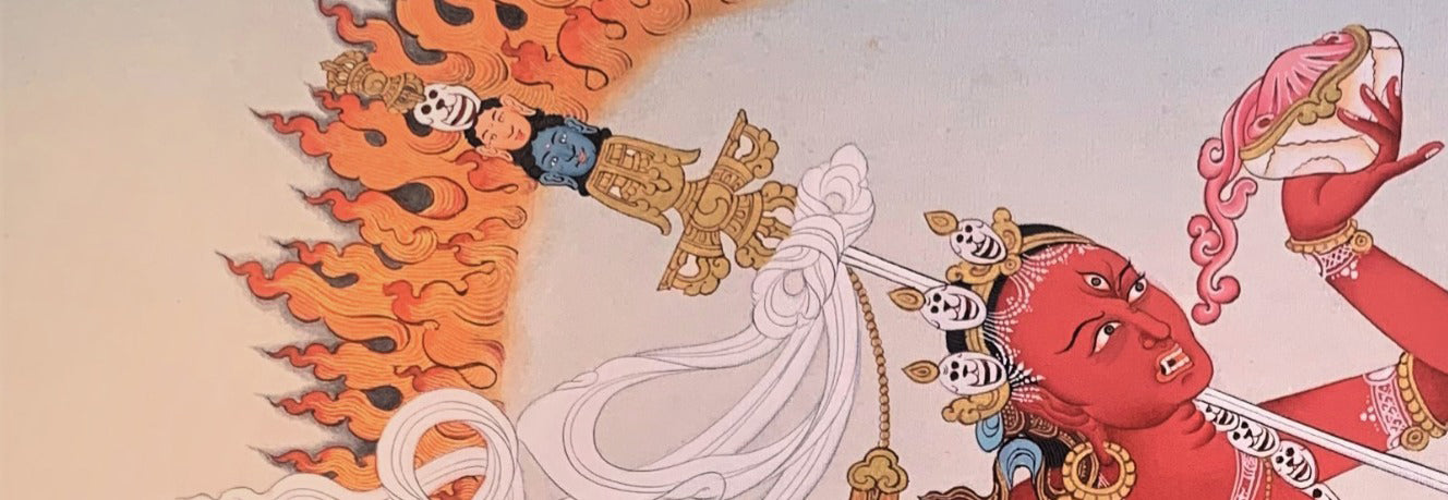 Vajrayoginī Thangkas - The Thangka