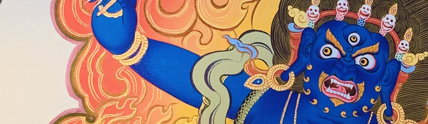 Wrathful Deities Thangkas - The Thangka