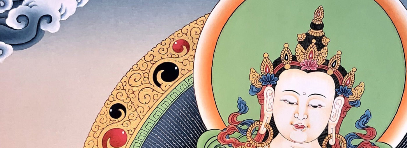 Vajrasattva Thangkas - The Thangka