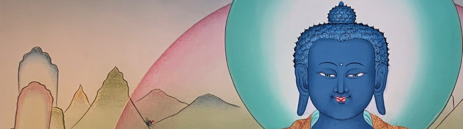 Medicine Buddha Thangkas - The Thangka