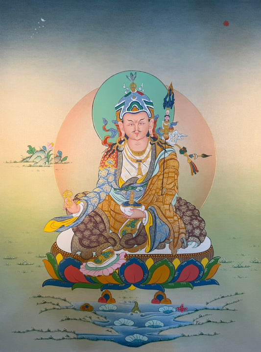 Guru Rinpoche Thangka Painting 60*45