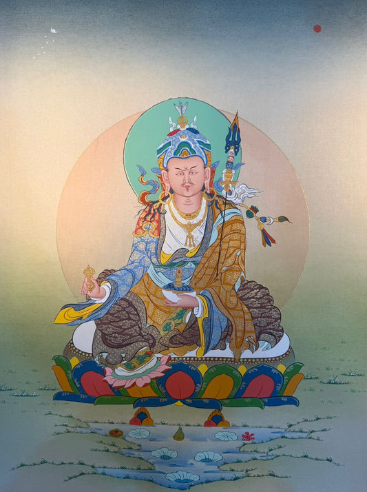 Guru Rinpoche Thangka Painting 60*45