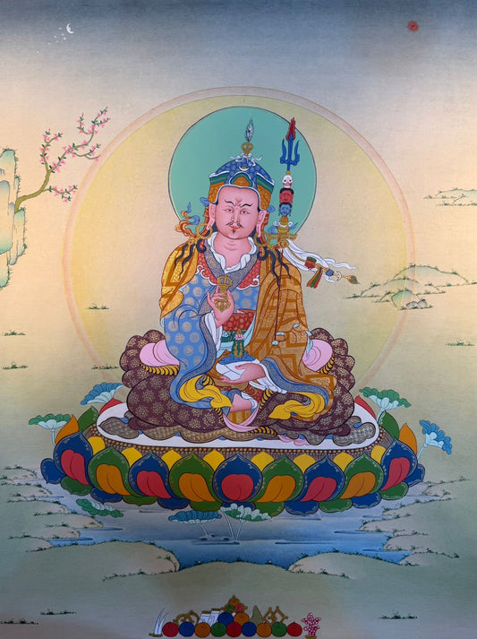 Guru Rinpoche Thangka Painting 60*45