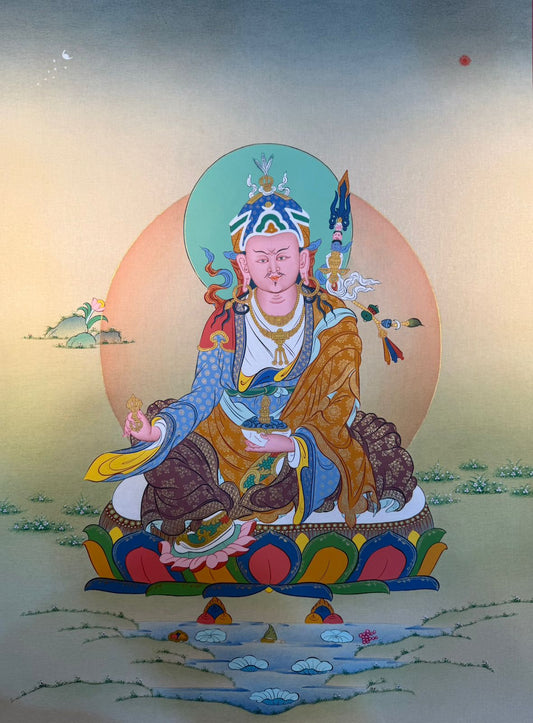 Guru Rinpoche Thangka Painting 60*45