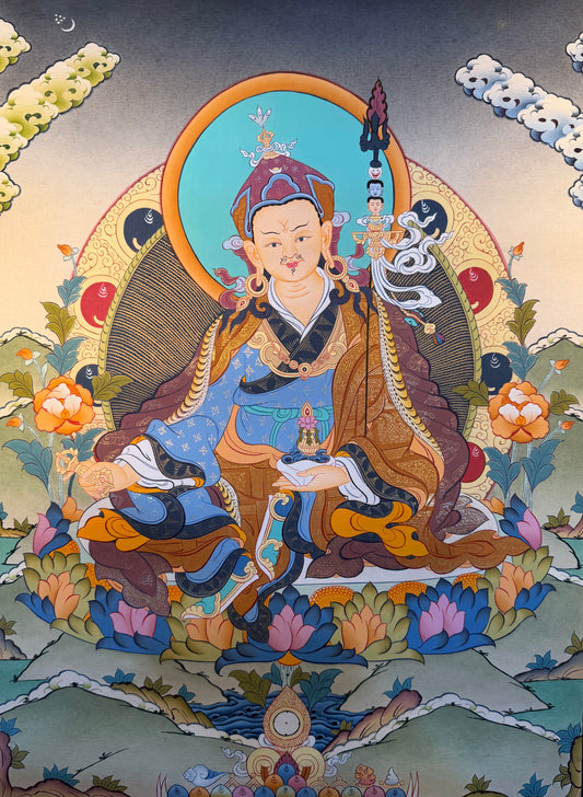 Guru Rinpoche Thangka Painting 56*42