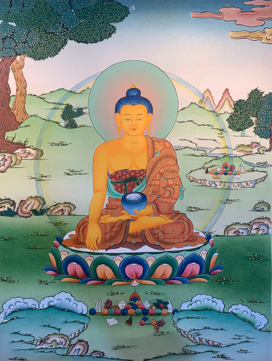 Shakyamuni Buddha Thangka Painting 60*45