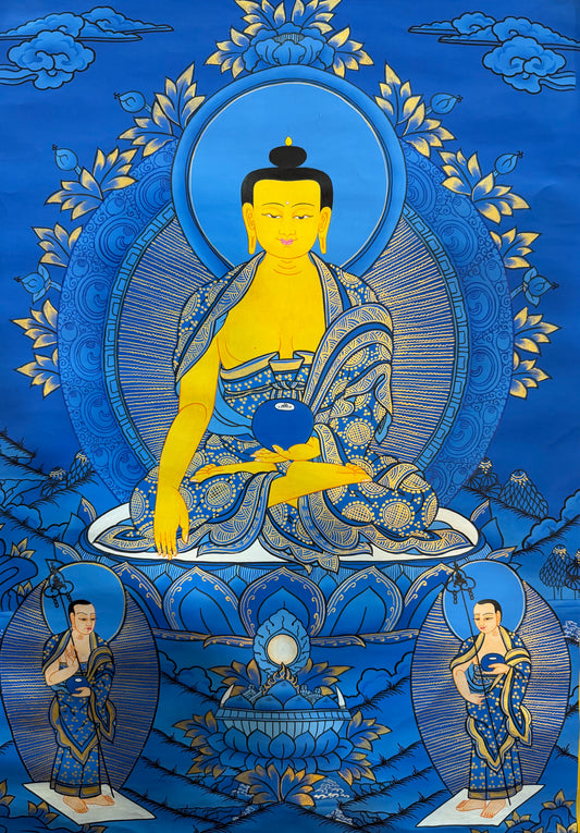 Shakyamuni Buddha Thangka Painting 60*45