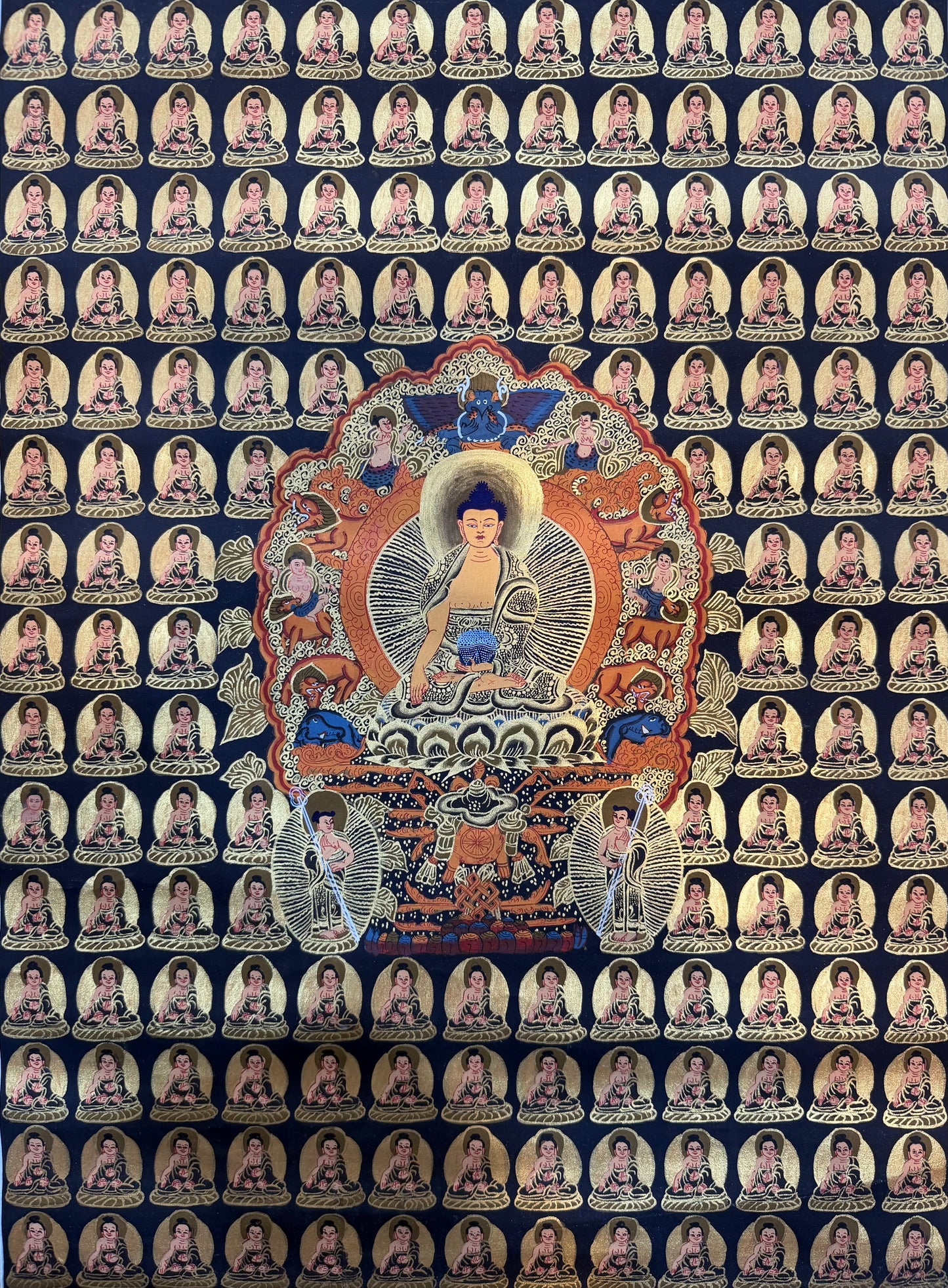 Shakyamuni Buddha Thangka Painting 50*40