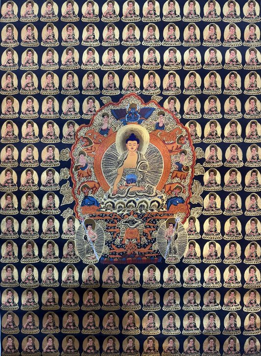 Shakyamuni Buddha Thangka Painting 50*40