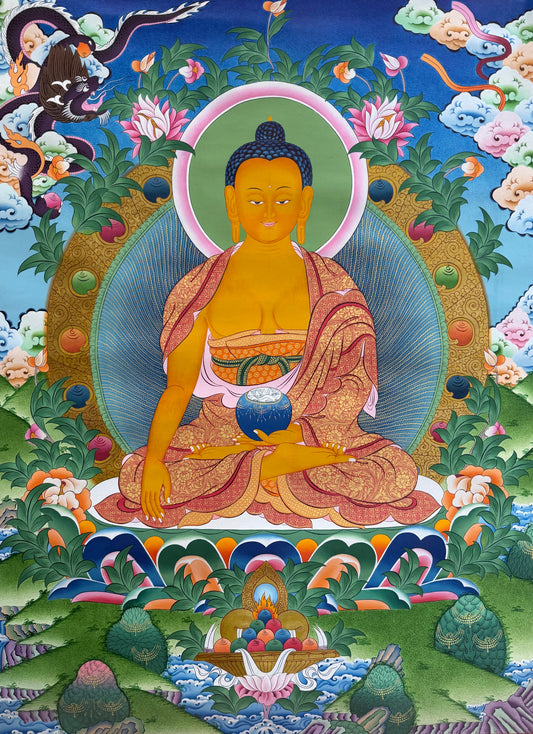 Shakyamuni Buddha Thangka Painting 90*62