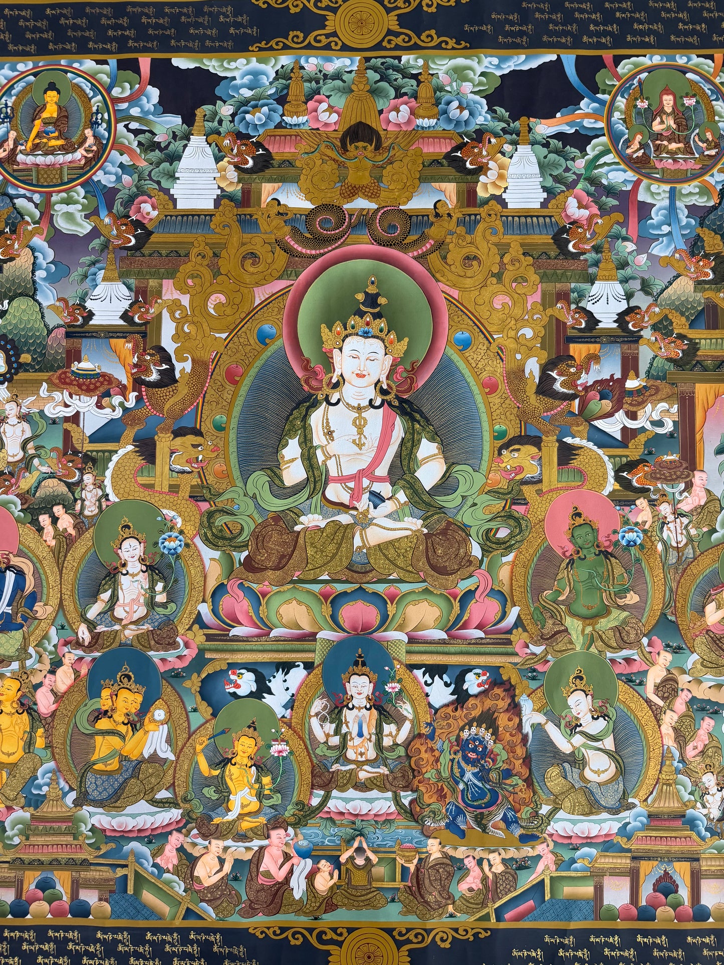 Vajrasattva Thangka Painting 200*120