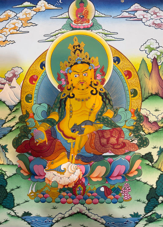 Jambhala Thangka Painting 60*45